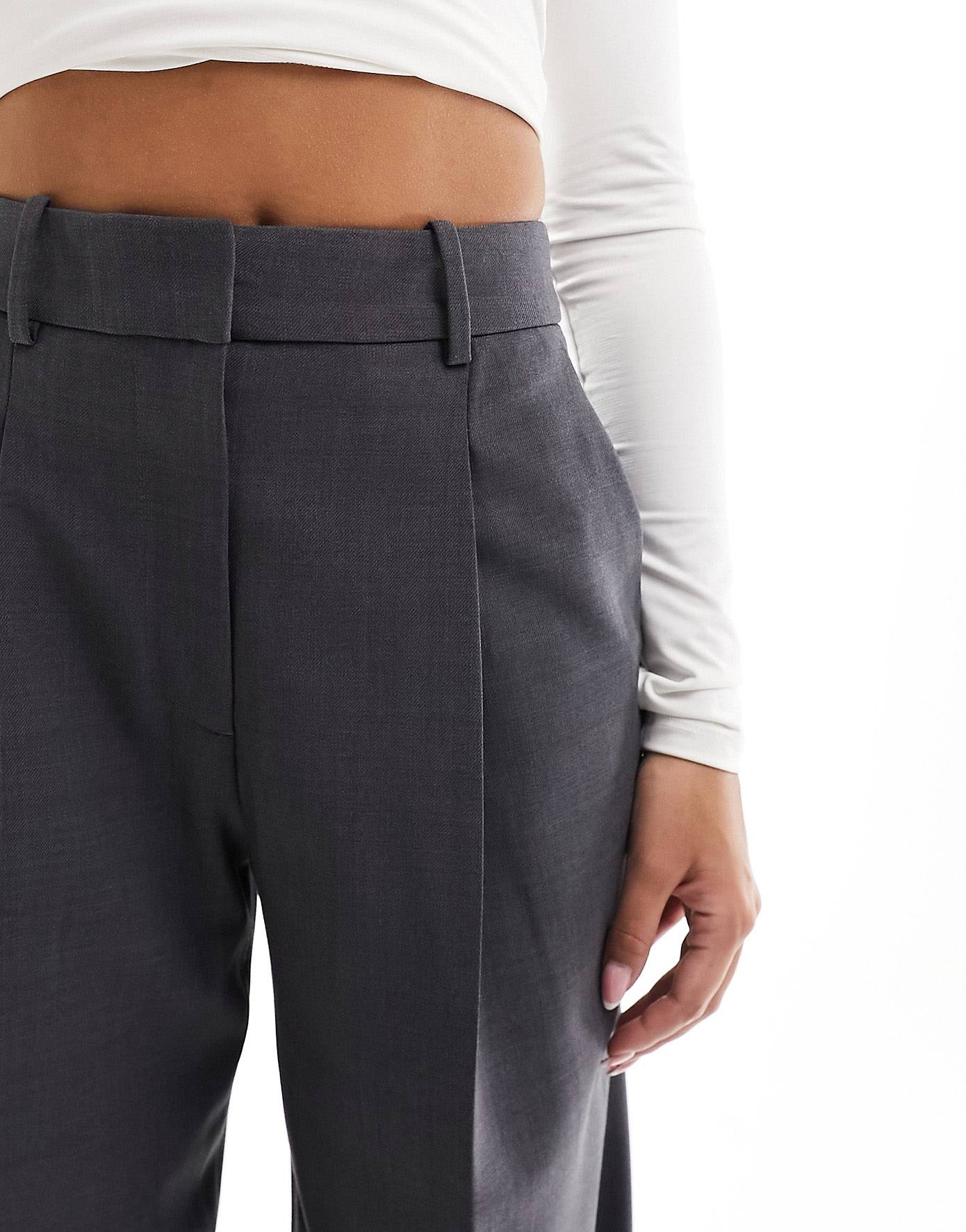 ๐ธ ChicBlend Grey Wool Trousers