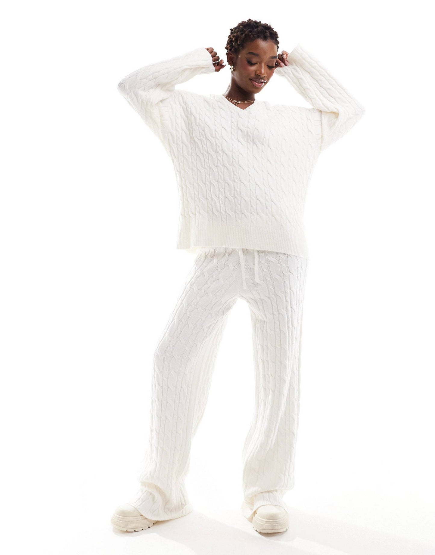 ๐ธ Cozy Cable Knit Set